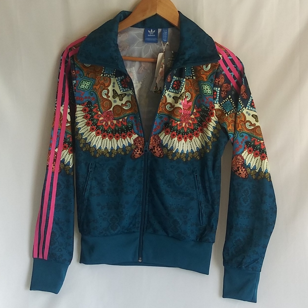 Adidas Bobomix Butterfly Track Jacket new with tag